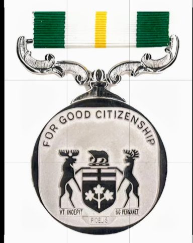 Ontario Medal Good Citizenship